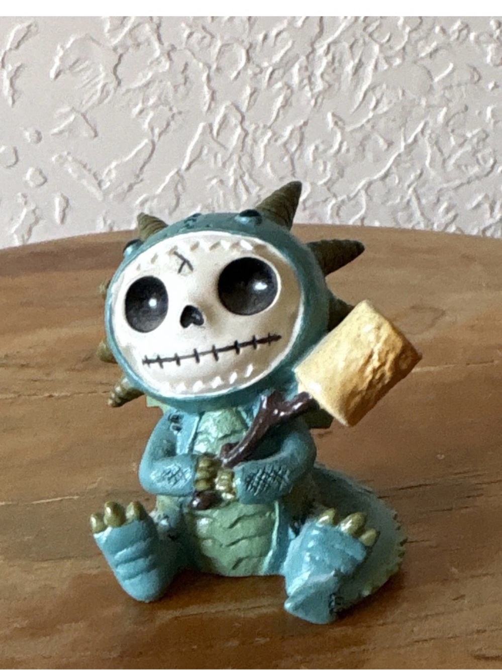 Funnybones Scorchie Skeleton Figurine Toy with Hammer - Kids Collectible